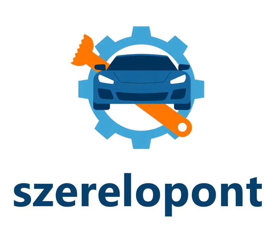 Szerelőpont autószerviz logo